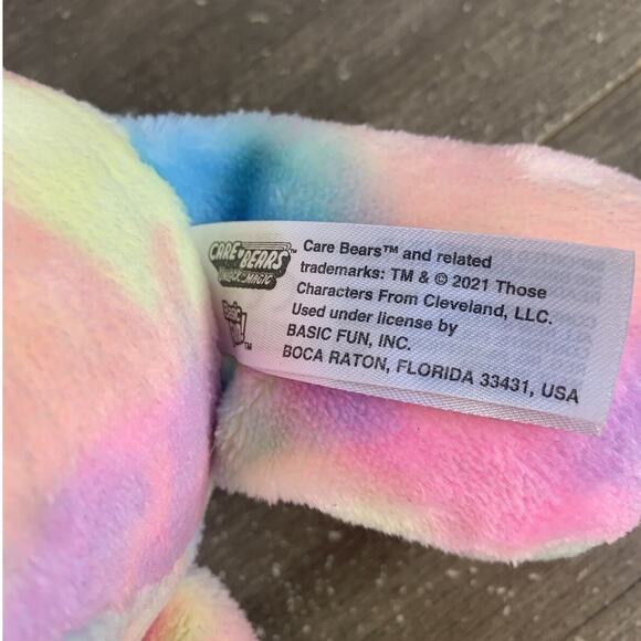 2021 Care Bear Unlock The Magic Basic Fun Plush Removable Hood M3 - Picture 7 of 11